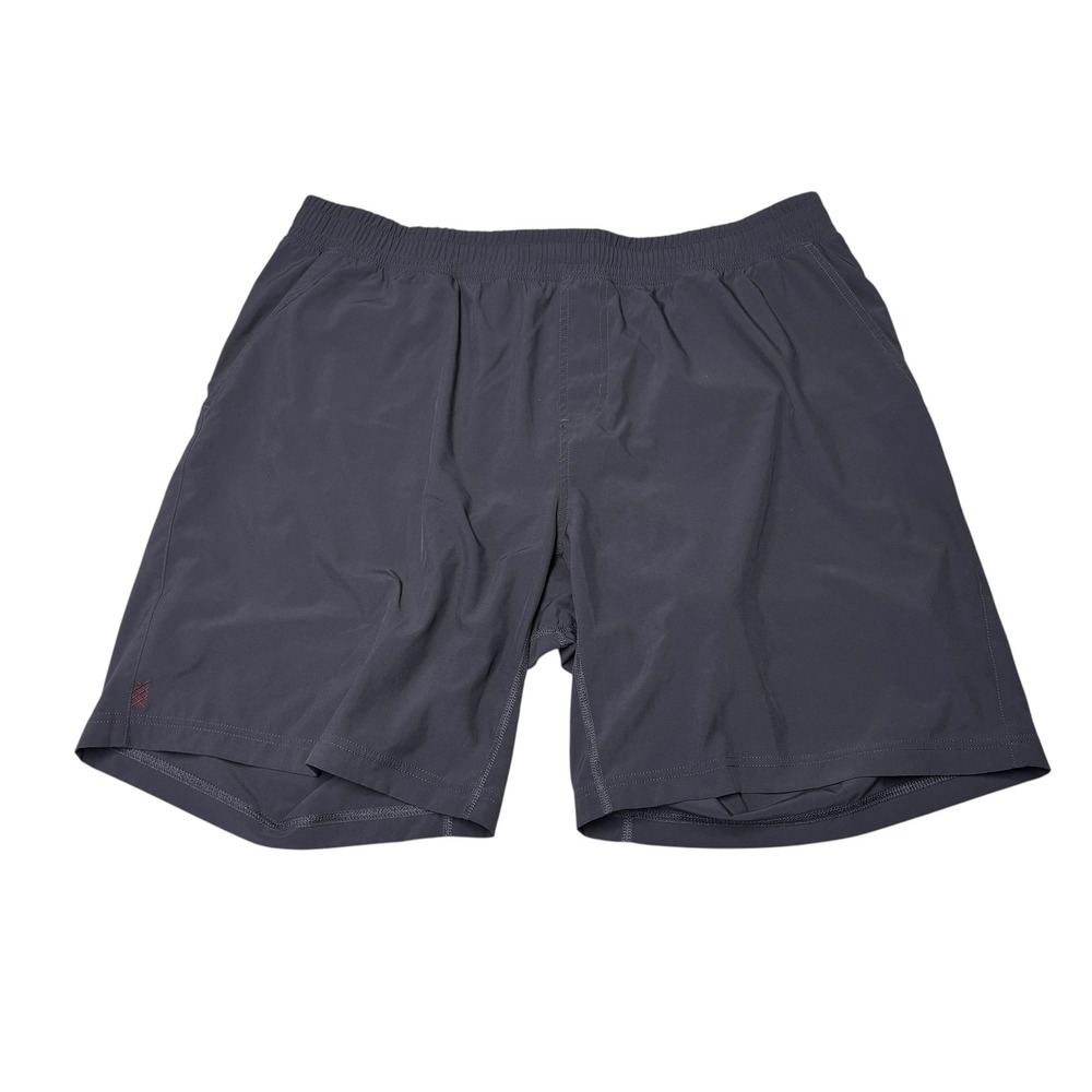 Rhone Mens Mako Athletic Training Shorts Charcoal Gray XXL W38 L9
